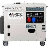 Dyzelinis generatorius KS 9200HDES-1/3 ATSR SILENT (EURO V) 230V / 400V 7500W KONNER & SOHNEN