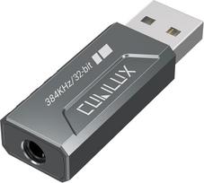 "Cubilux" USB A-3,5 mm ausinių adapteris su 384KHz/32Bit DAC, TRRS ausinėmis ir mikrofonu, USB garso adapteris, skirtas asmeniniam kompiuteriui, nešiojamajam kompiuteriui, PS4, "Windows 10 11", "MacOS Linux