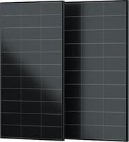 "ECO-WORTHY" 240 W 12 V saulės kolektorius, 2 x 120 W 25 % didelio efektyvumo, visas juodas saulės modulis su 0 tinklelio linijų, tinka nameliams ant ratų, balkonų elektrinėms, sodams ir elektrinėms