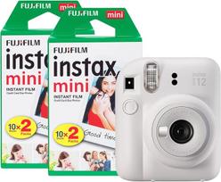 "Fujifilm Instax Mini 12" momentinis fotoaparatas su 40 nuotraukų - baltas garsas