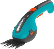 "Gardena ClassicCut Li" akumuliatorinės žolės žirklės, 8 cm pjovimo pločio, patogios rankenos su LED įkrovos lygio indikatoriumi, ašmenys keičiami be įrankių (9884-20)