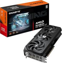 "Gigabyte Radeon RX 9070 XT Gaming OC 16G" vaizdo plokštė - 16GB GDDR6, 256 bitų, PCI-E 5.0, 3060 MHz branduolio dažnis, 2 x DisplayPort, 2 x HDMI, GV-R9070XTGAMING OC-16GD