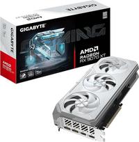 "Gigabyte Radeon RX 9070 XT Gaming OC Ice 16G" vaizdo plokštė - 16GB GDDR6, 256 bitų, PCI-E 5.0, 3060 MHz branduolio taktinis dažnis, 2 x DisplayPort, 2 x HDMI, GV-R907XGAMINGOCICE-16GD
