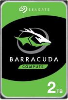 "Seagate BarraCuda" 2 TB standusis diskas, vidinis kietasis diskas (8,9 cm (3,5 colio), 7200 aps./min, 256MB spartinančioji atmintis, SATA 6Gb/s, sidabrinis) Modelio Nr.: ST2000DMZ08 / DM008, FFP