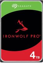 "Seagate IronWolf Pro" 4 TB NAS vidinis kietasis diskas 3,5" 7200RPM CMR 256MB spartinančiosios atminties SATA 6GB/S + 3 metų gelbėjimo paslauga Modelio Nr.: ST4000NT001