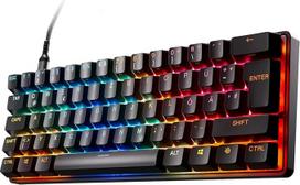 "SteelSeries Apex Pro Mini Gen 3" žaidimų klaviatūra 60 procentų - "Hall Effect" jungikliai "OmniPoint 3.0" - reguliuojamas suveikimo diapazonas - GG Quickset - greitasis suveikimas - greitasis bakstelėjimas-SOCD - vokiškas išdėstymas QWERTZ