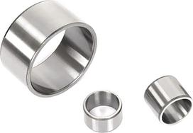 2 dalių plieninės guolio įvorės, vidinis skersmuo 7 mm, išorinis skersmuo 10 mm, ilgis 21 mm, guolio įvorės, ašies įvorės žiedas, 7 x 10 x 21 mm (7 x 10 x 21 mm)