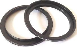 2 x metaliniai žingsniai aukštyn žiedai D-SLR vaizdo kameros objektyvas nuo 46mm iki 52mm filtro atidarymo adapterio varžtai Fokusavimas Skaitmeninė nuotrauka Vaizdas Peržiūrėti fiksavimo nuotraukų dalys Priedai