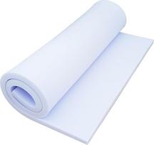 All4All putų čiužinys 60 x 200 x 8 - Putų plokštė - RG 25/44 - Vidutinio kietumo - Baldų putos - Baldinės putos
