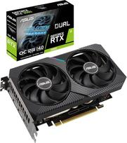 ASUS GeForce Dual RTX 3060 12GB V2 OC Edition žaidimų vaizdo plokštė (GDDR6 atmintis, PCIe 4.0, 1 x HDMI 2.1, 3 x DisplayPort 1.4a, DUAL-RTX3060-O12G-V2)
