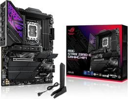 ASUS ROG Strix Z890-E Gaming WiFi pagrindinė plokštė "Intel" lizdas LGA 1851 (ATX, Advanced AI, DDR5, "NitroPath" DRAM, 7X M.2, "WiFi 7", PCIe 5.0, "Q-Release", 2X "Thunderbolt 4", DIMM Flex)