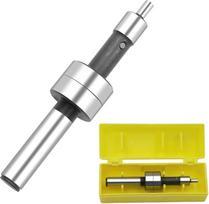 CNC frezavimo tekinimo staklių apdirbimo briaunų ieškiklis - 10 mm tiesus kotas, 4 mm rutuliuko skersmuo, 91 mm rankenos ilgis, ekscentrinis 0,5 mm kalibravimas