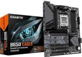 GIGABYTE B650 Eagle pagrindinė plokštė - AMD Ryzen 9000 serijos, 12+2+2 fazių VRM, iki 7600 MHz DDR5 (OC), 1xPCIe 5.0 + 2xPCIe 4.0 M.2, GbE LAN, USB 3.2 Gen 2