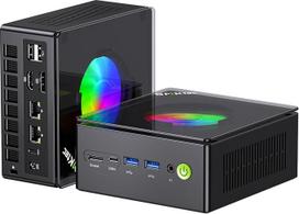 GMKtec K11 AMD Ryzen 9 Gaming Mini PC 8945HS (8C/16T, iki 5,2 GHz), 32GB DDR5 4800 MHz RAM, 1 TB PCIE mini kompiuteris, Oculink, dvigubas NIC 2,5GbE LAN/HDMI/USB 4.0/WiFi 6/BT 5.2/DisplayPort/USB4*2