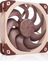 Noctua NF-A12x25 G2 PWM tylus 120 mm aukščiausios kokybės 4 kontaktų kompiuterio ventiliatorius (rudos spalvos)
