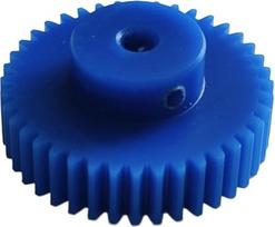 Plastikiniai sliekų ratai Cilindriniai plastikiniai tiesūs dantys Spur Gear modulis 1.5 10mm skylė Įvairūs dydžiai (30 dantų)(15 dantų)