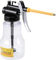 tiekimo žemėlapis 250ML metalinis alyvos siurblys Oiler Grease Bottle Rankinis alyvos švirkštas Raudona
