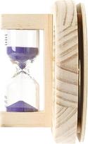 Veemoon Sauna Thermometer Hygrometer mit Mechanischer 15 Minuten Sanduhr Holz und Glasmaterial Präzise Temperatur und Luftfeuchtigkeitsmessung für Heimsaunen und Innenräume
