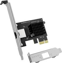 WAVLINK 2.5G Base-T PCIe tinklo kortelė, 2500/1000/100Mbps PCI Express Ethernet adapteris su RTL8125B, 2.5G tinklo kortelė, skirta Windows 11/10/8/8.1/7 ir Linux su žemo profilio laikikliu