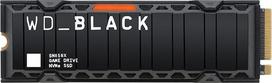 WD_BLACK SN850X NVMe SSD su radiatoriumi 8 TB vidinis SSD (žaidimų atmintis, PCIe Gen4 technologija, skaitymas 7200MB/s, rašymas 6600MB/s) Juodas