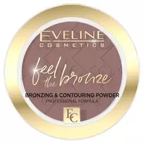 EVELINE_Feel The Bronze bronzavimo ir kontūravimo pudra Chocolate Cake 02 4g