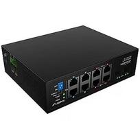 Lanberg switch light industrial POE 4xBT 4xAT 2xSFP DIN niezarządzalny gigabit ethernet ILGE-8P-2S-120