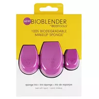 EcoTools, Bioblender, Makiažo kempinėlė, x3 vnt, Violetinė