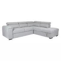 Kampinė sofa - lova ODELIA-2 RC, pilka