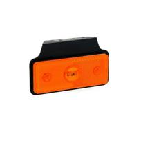 Geltona Led gabaritinė lemputė Md-13 Z 12-36v su kampiniu laikikliu