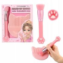 Topmodel "kitty Beauty and Me" - Šepetėlių ir valymo padėkliukų rinkinys