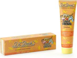 Dr. Bauer draugiškasis flamingas – vaikų dantų pasta, 90 ml