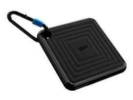 SILICON POWER External SSD PC60 512GB USB-C 540/500MB/s Black