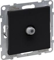 Legrand Suno antenos lizdas Tv F tipas, 1.5db, juodas