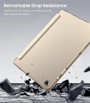 Timovo dėklas, skirtas Samsung Galaxy Tab A9+/a9 Plus 11 colių 2023 Sm-x210/x216/x218, plonas minkštas Tpu apsauginis dėklas su permatoma matine nugarėle, skirtas Galaxy Tab A9+ planšetiniam kompiuteriui, automatinis miego/pabudimo režimas, šampano aukso