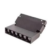 LED magnetinis bėgių šviestuvas LANKSTOMA GROTELINĖ LEMPA 6W, 3000K, 117 mm, 48V
