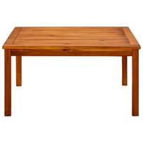 vidaXL Sodo kavos staliukas, 85x85x45cm, akacijos medienos masyvas, Ruda