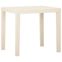 Sodo stalas, 79x65x72 cm, baltas, Balta