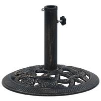 Lauko skėčio pagrindas VidaXL, 40 cm, juodas