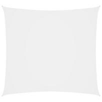 vidaXL Uždanga nuo saulės, baltos spalvos, 2,5x2,5m, oksfordo audinys, Balta