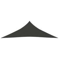 vidaXL Uždanga nuo saulės, antracito spalvos, 4x4x4m, HDPE, 160g/m², Antracito