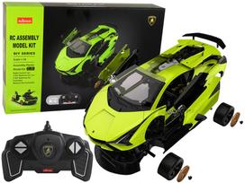 Konstruktorius automobilis su nuotoliniu valdymu 1:18 Lamborghini Sian FKP 37 žalias