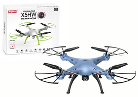 Dronas RC X5HW SYMA mėlynas
