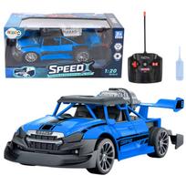SMOKE EFFECT RC automobilis mėlynas 1:20