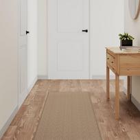 Kilimas-takelis smėlio spalvos 50x150cm sizalio imitacija