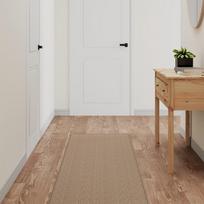 Kilimas-takelis smėlio spalvos 50x200cm sizalio imitacija