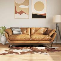 Kilimas rudas ir baltas 120x170cm plaunamas