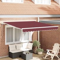 Automatinė ištraukiama markizė bordo spalvos 300x250cm