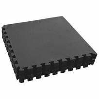 Galvosūkio pratybų kilimėliai 12 pcs Juodas 432 ㎡ EVA puta