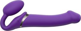 Strap-On-Me VIBRATING STRAP-ON - L - PURPLE