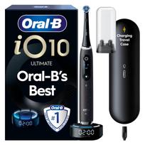 Oral-B iO10 electric toothbrush, black + charging travel case (067690)